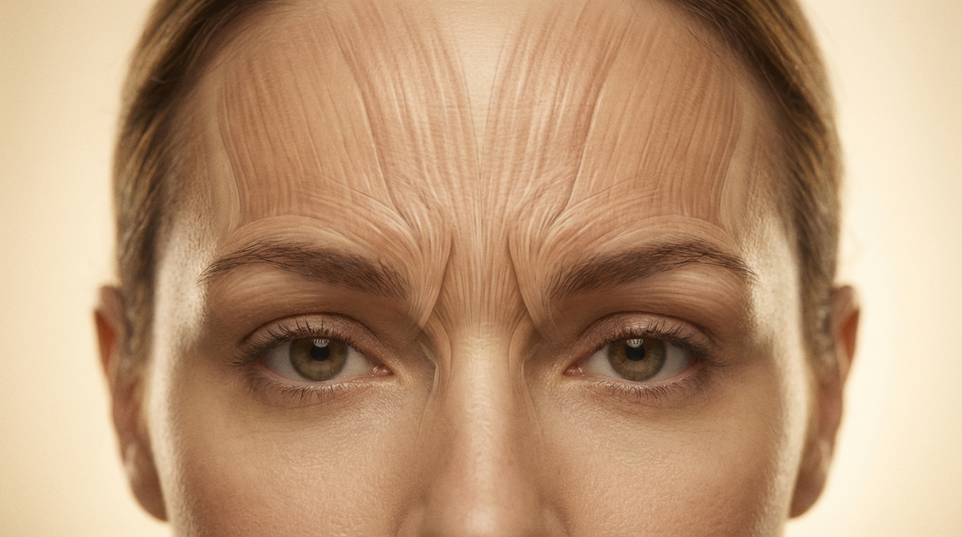 Anatomie des muscles corrugators impliqués dans la ride du lion