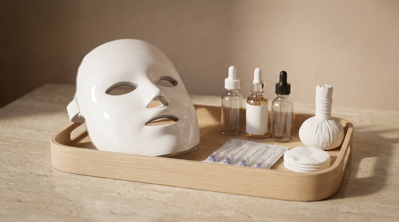 Matériel esthétique premium utilisé pour améliorer la qualité de peau